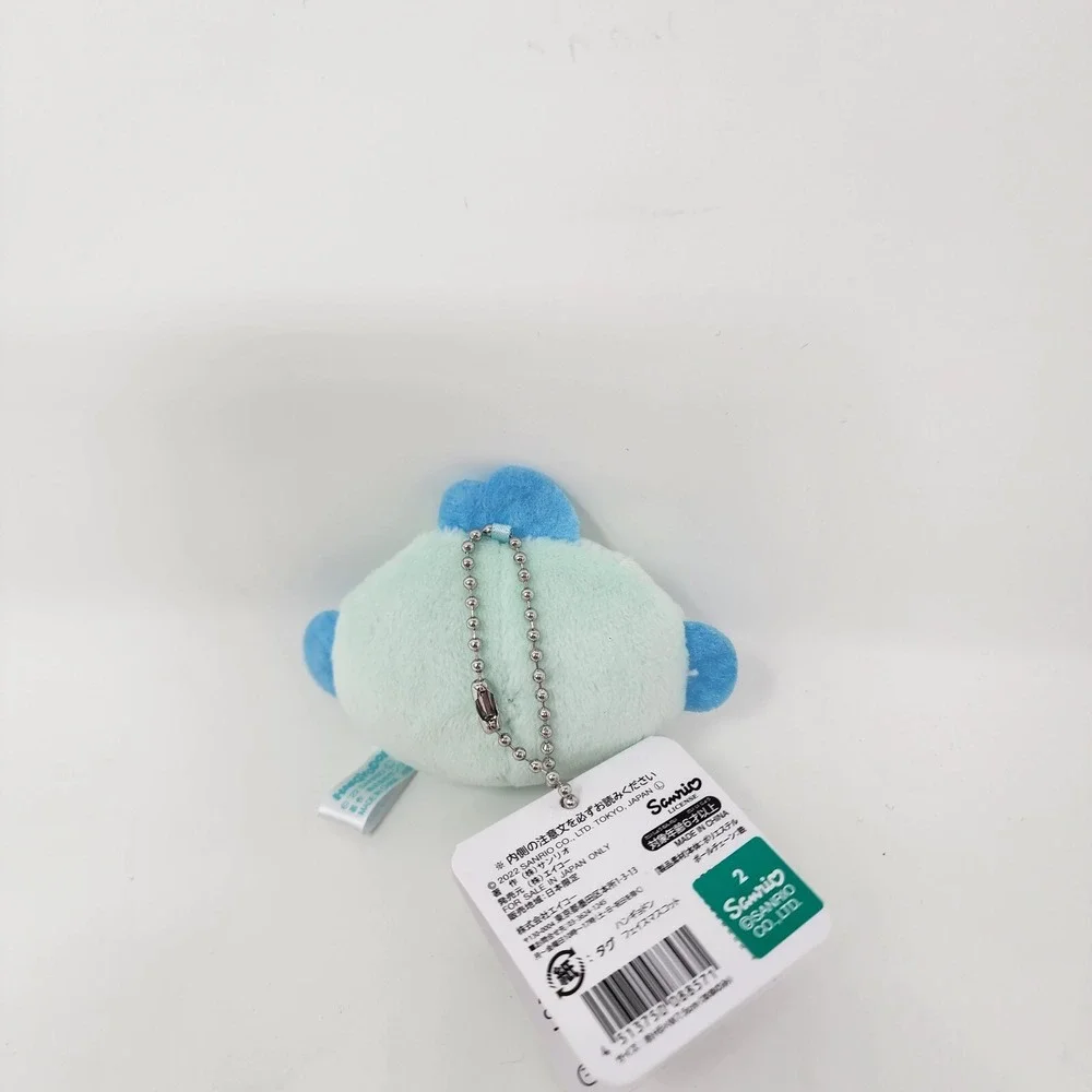 Sanrio Hangyodon Fish Plush Keychain Charm JAPAN NEW